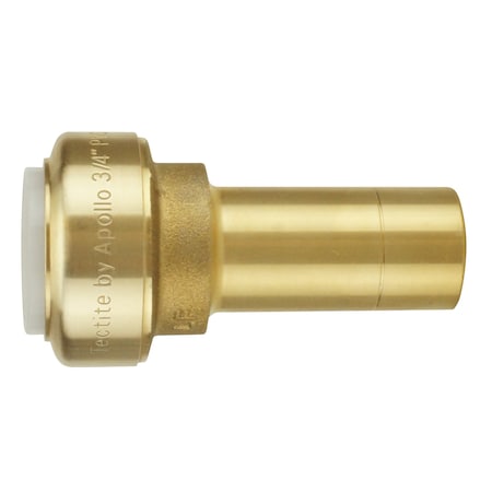 Apollo 3/4 in. IPS Brass Push-to-Connect x 3/4 in. CTS Street Transition Adapter FSBIPSSTEM34